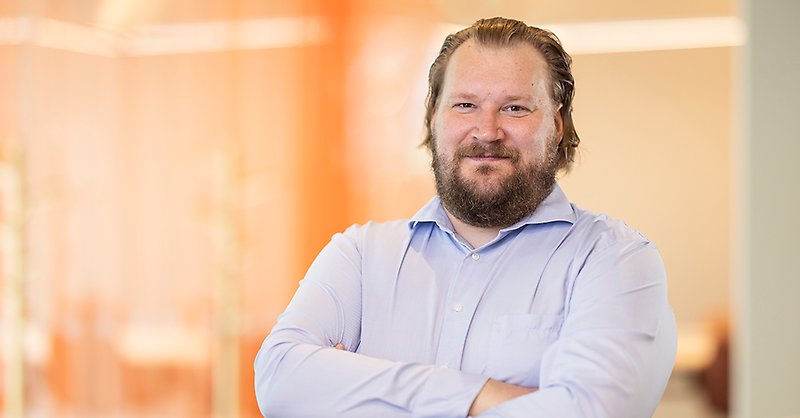 Mattias Lindholm affärsutvecklare hos INAB